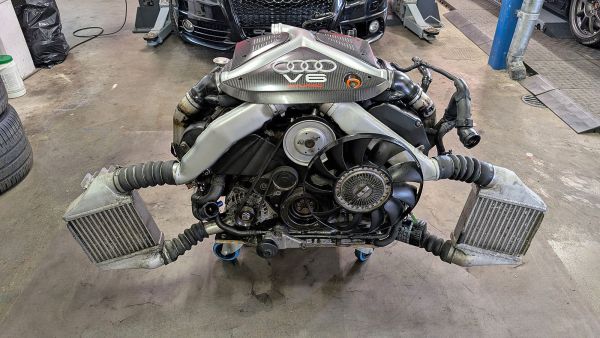 2.7l Biturbo RS4 S4 SPORTEC Tuningmotor 542 PS