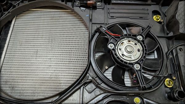 Preview: A6 C5 Allroad 2.5l TDI Frontmaske Kühlerpaket