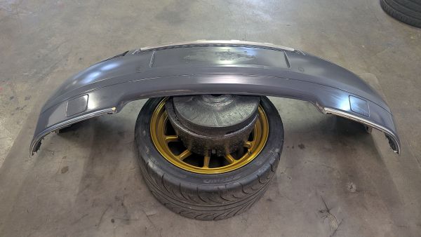 A6 C5 Allroad Stossstange vorne komplett