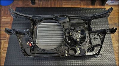 Preview: A6 C5 2.5 TDI Frontmaske mit Wasser-, Klima- und Ladeluftkühler
