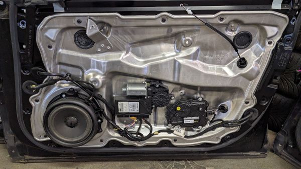 Preview: A8 D3 Set Softclose-Türen mit Fenster Doppelverglasung