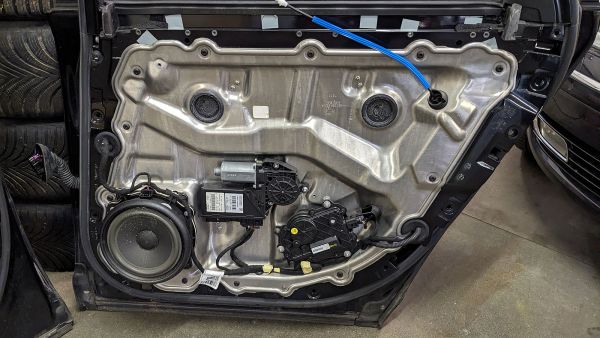 Preview: A8 D3 Set Softclose-Türen mit Fenster Doppelverglasung