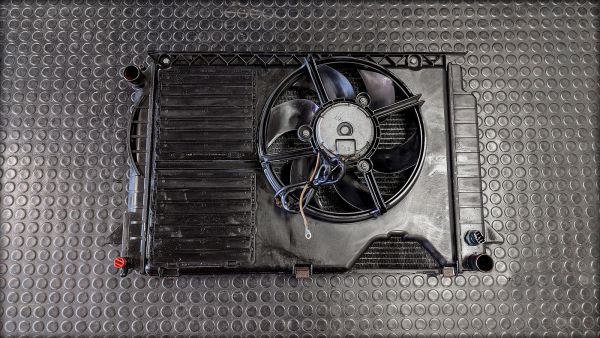 Preview: Cabrio Typ89 Wasserkühler mit Ventilator V6