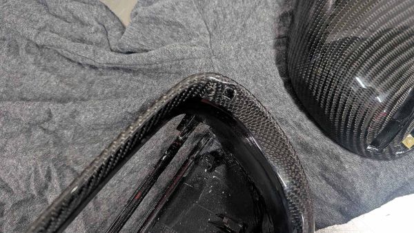 Aussenspiegelgehäuse Carbon laminiert für diverse Modelle