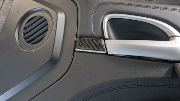 Preview: Cayenne Turbo 957 Türverkleidungen mit Carbon Applikationen