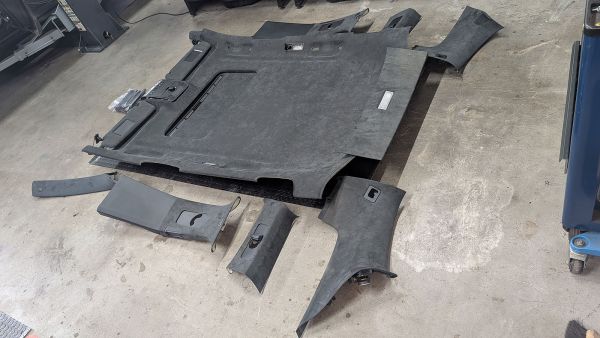 Preview: Cayenne Turbo S 957 Dachhimmel Alcantara