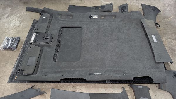 Preview: Cayenne Turbo S 957 Dachhimmel Alcantara