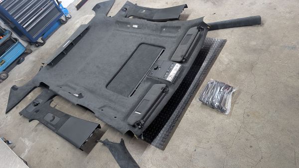 Cayenne Turbo S 957 Dachhimmel Alcantara