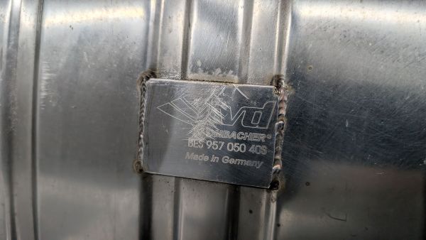 Preview: Cayenne Turbo S 957 Abgasanlage FVD Brombacher Tuning Dämpfer