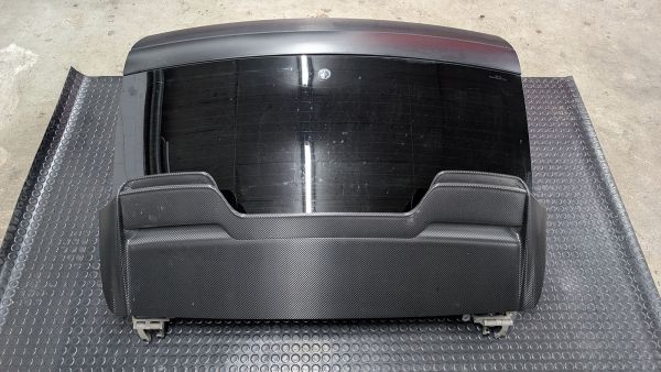 Preview: Cayenne Turbo S 957 Heckklappe mit Spoiler und Verkleidung