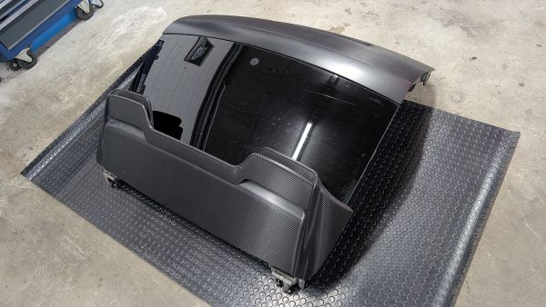 Cayenne Turbo S 957 Heckklappe mit Spoiler und Verkleidung