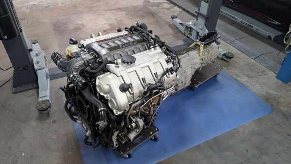 Cayenne Turbo S 957 Motor mit Anbauteilen inkl. Getriebe