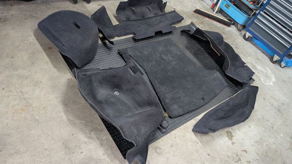 Coupe Typ89 S2 Kofferraumverkleidung