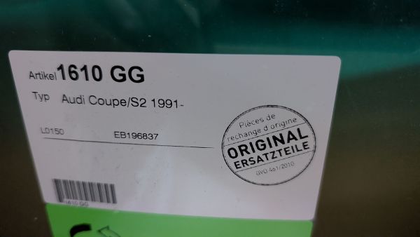 Preview: Coupe Typ89 S2 Windschutz Scheibe vorne neu