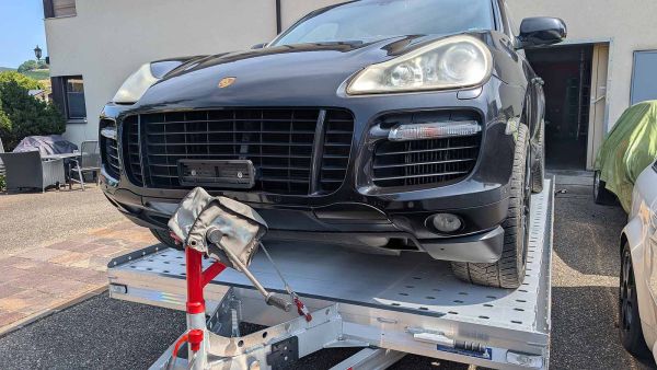 Cayenne Turbo 957 Stossstange vorne komplett