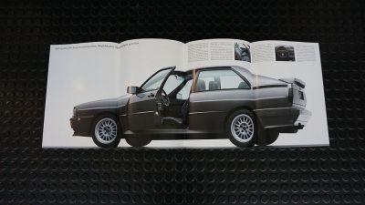 Prospekt Audi quattro 20V