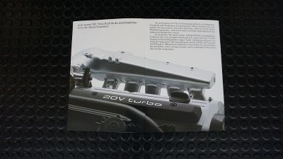 Prospekt Audi quattro 20V
