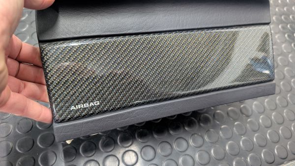 RS2 Dekorleisten Carbon mit Beifahrerairbag