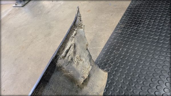 RS2 Stossstange hinten Nachbau