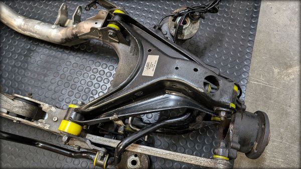 Preview: RS6 C5 Hinterachse Stabi Querlenker Radnaben teils neu gelagert