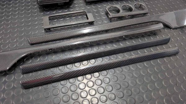 Preview: S2 B4 RS2 Carbon Dekorleisten Replica Beifahrerairbag