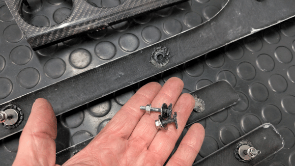 S2 B4 RS2 Carbon Dekorleisten Replica Beifahrerairbag