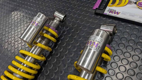 Preview: RS2 S2 Avant Limo KW Gewindefahrwerk V3 einbaufertig