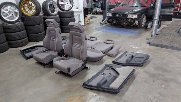S2 Avant Recaro Sitze Stoff grau Ausstattung