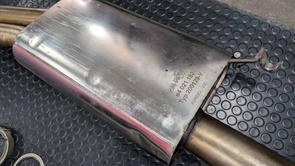 Preview: RS2 S2 B4 Edelstahl Sport Abgasanlage Sportkatalysatoren Sport Abgasrohr