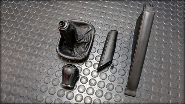 Preview: S4 B5 Schaltsack Schaltknauf Abdeckung Handbremshebel