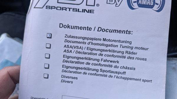 S4 B5 ABT Motorsteuergerät mit Papieren