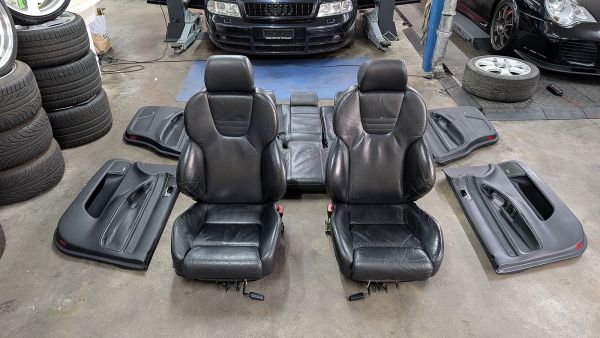 Preview: S4 B5 Recaro Sitze Lederausstattung mit Türverkleidungen