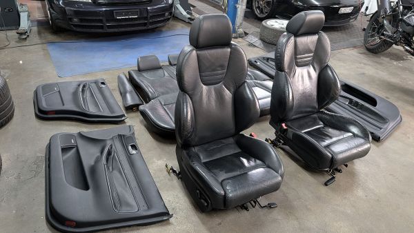 S4 B5 Recaro Sitze Lederausstattung mit Türverkleidungen