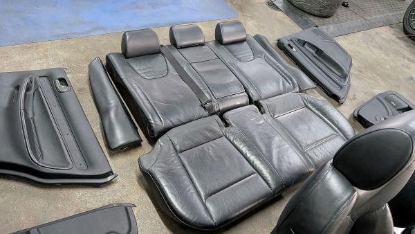 S4 B5 Recaro Sitze Lederausstattung mit Türverkleidungen