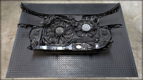 S4 B6 Kühlerpaket und Ventilator mit Frontmaske