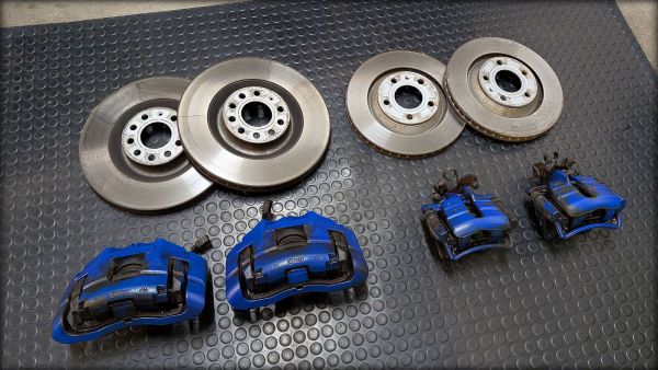 Preview: S4 B6 Bremssättel -Scheiben und -Beläge rundum