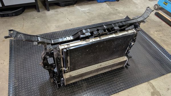 S4 B8 Kühlerpaket mit Frontmaske