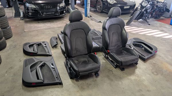 S4 B8 Leder- / Alcantara Ausstattung Sitze