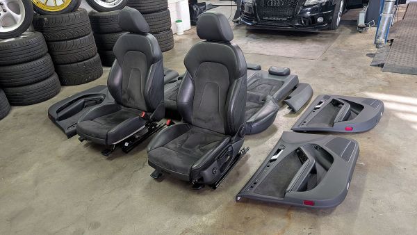 Preview: S4 B8 Leder- / Alcantara Ausstattung Sitze