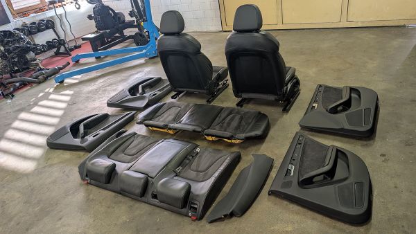 Preview: S4 B8 Leder- / Alcantara Ausstattung Sitze