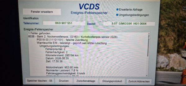 Preview: S4 B8 Motor komplett mit Anbauteilen zum richten