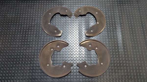 S4 B8 Bremsbleche Set
