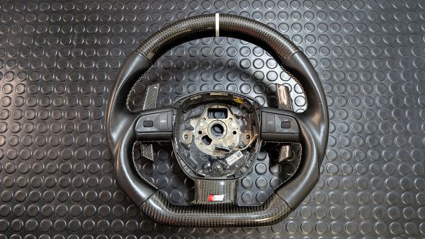S4 B8 Sportlenkrad Carbon