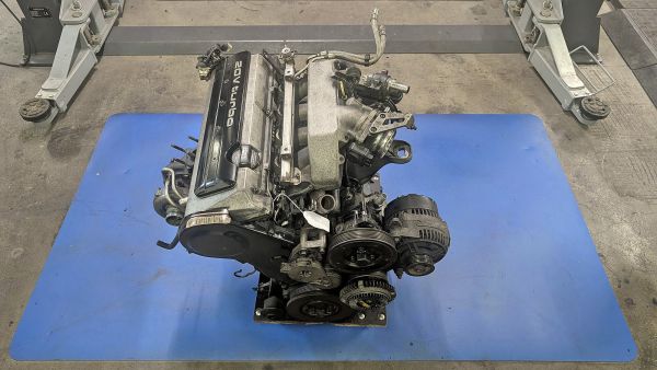 S4 S6 C4 AAN Motor mit Anbauteilen