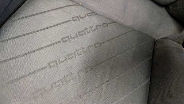 S4 C4 Avant Sitze Ausstattung Jaquard-Satin schwarz