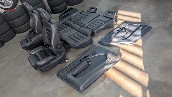 Preview: S4 S6 C4 Avant Lederausstattung schwarz Sport Sitze