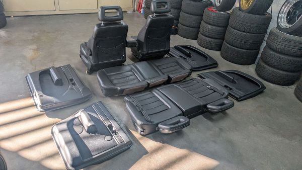 Preview: S4 S6 C4 Avant Lederausstattung schwarz Sport Sitze