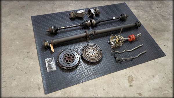 Preview: S4/S6 AAN Anbauteile für Umrüstung auf Handschaltung