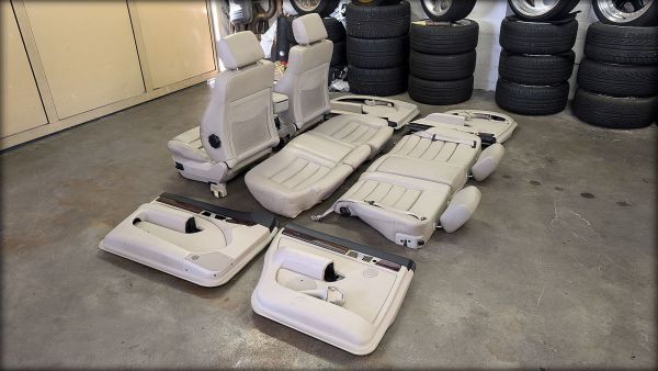 Preview: S4 S6 C4 Avant Lederausstattung beige elektrisch Memory