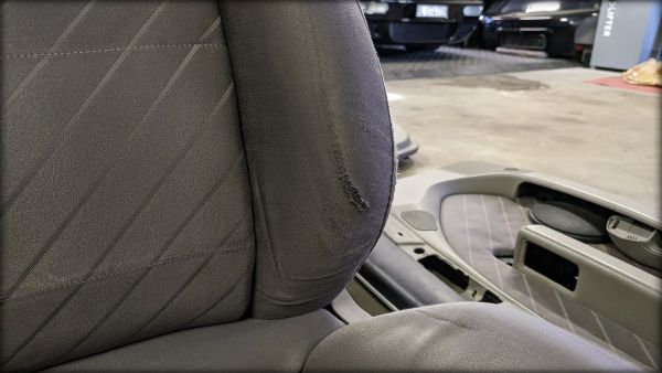 S6 C4 Limo Sportsitze Ausstattung Jaquard-Satin grau